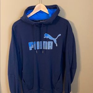 Puma -Men’s turtle neck double string hoodie